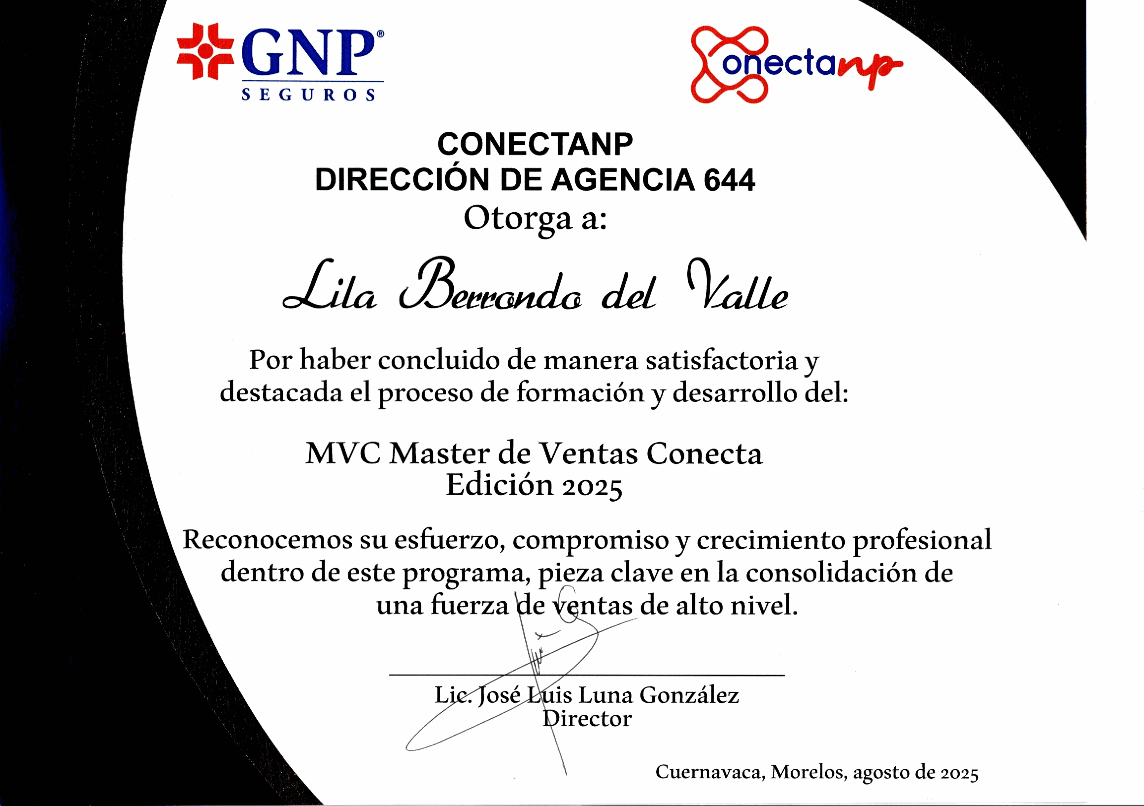 Reconocimiento GNP 15
