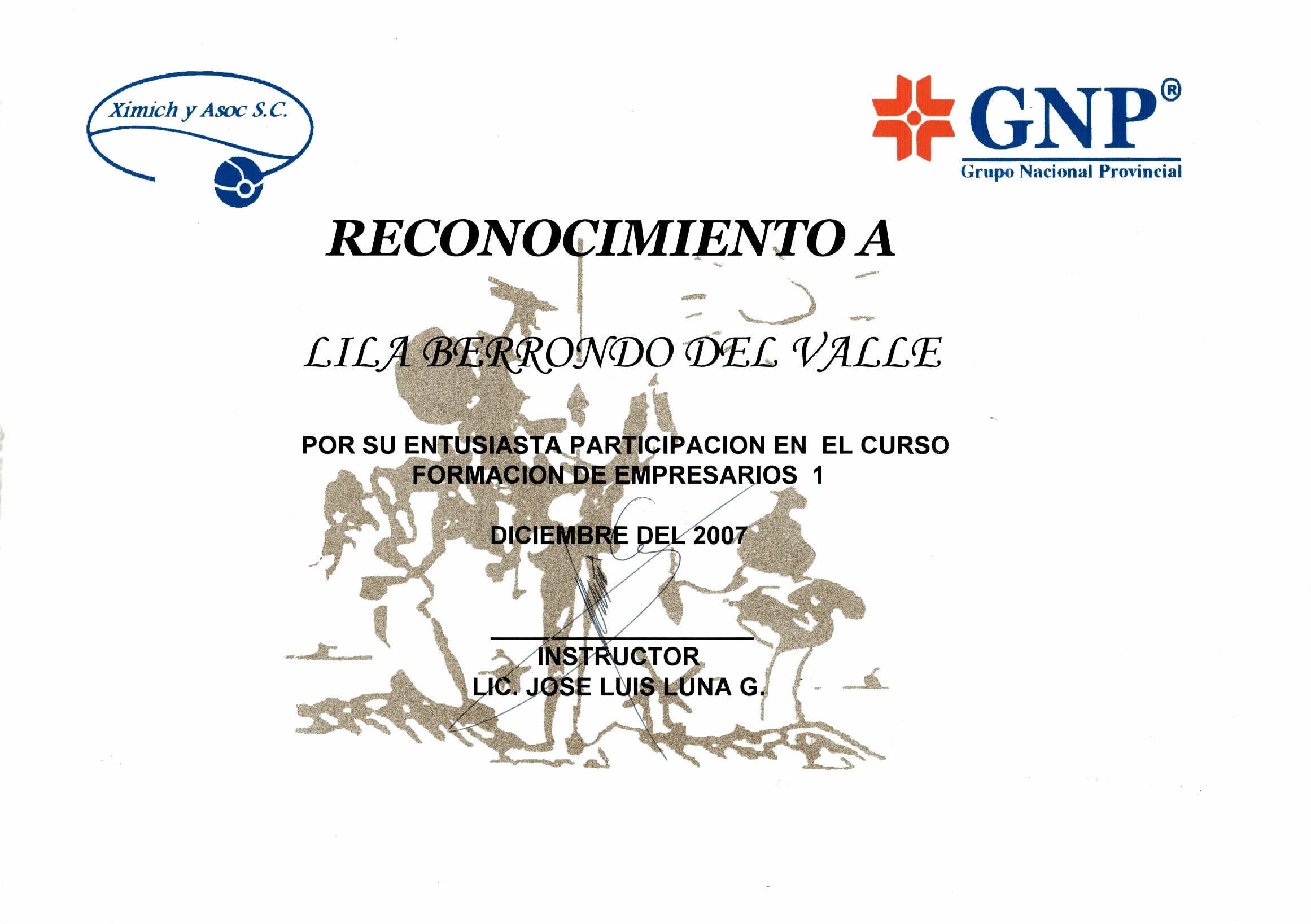 Reconocimiento GNP 3